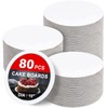 80-Pack Cake Boards 10 inch Round White Cake Circles Rounds