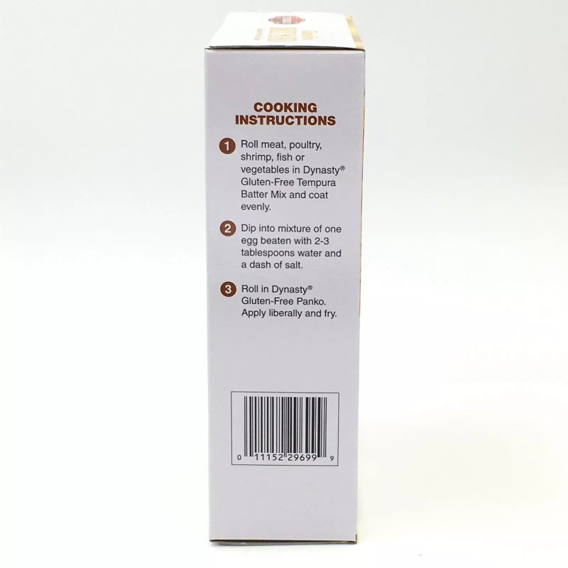 Dynasty Gluten-Free Rice Panko Japanese Style Bread Crumbs 8oz/ 227g