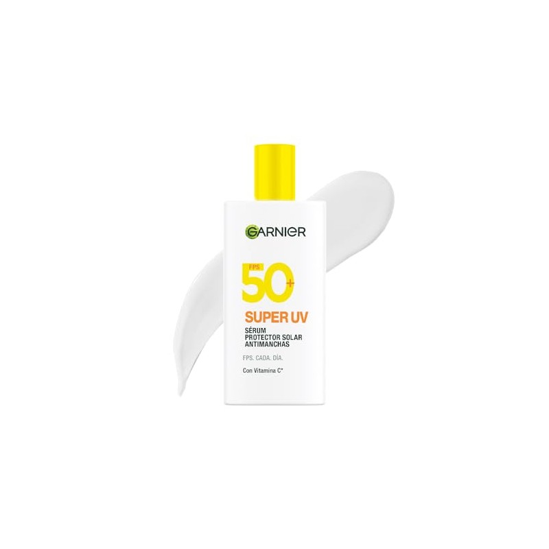 Garnier Protector Solar Facial FPS50 Super UV Fluido Invisible Vitamina