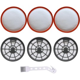 Juego de 3 filtros tipo 95 para Vax Air Compact Series, repuesto de fieltro de espuma para motor pre y post con cepillo, modelos compatibles C85-P5-BE C86-E2-PE