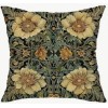Rural William Morris Abstract Floral Design Throw Pillow Cover Home