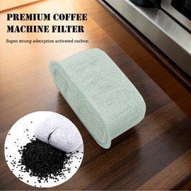 ZJZZJZ Delonghi 7313285779 water filter, Coffee Maker Carbon Filter, Espresso Machine Activated Charcoal Filter Replacement Accessories Parts (4 Pcs)