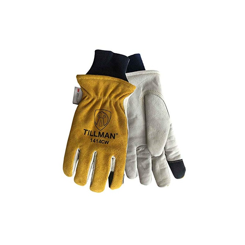 Tillman 1414CW Top Grain Cowhide Winter Drivers Gloves, Large