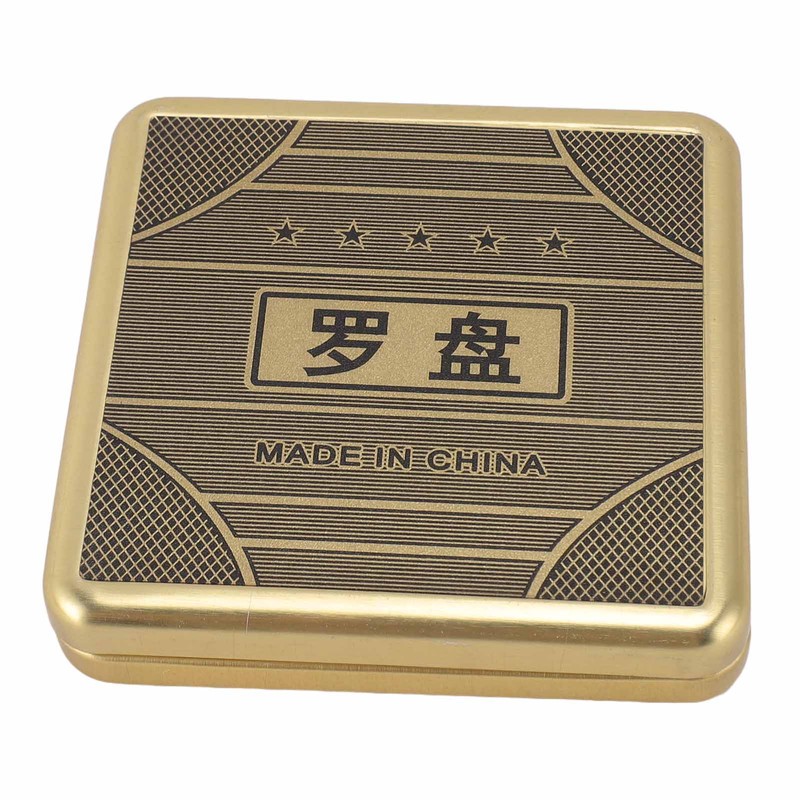 Feng Shui Luo Pan Iron Precise with Flipping Cover Feng
