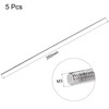 sourcing map M3 x 350 mm Threaded Rod Threaded Bolt