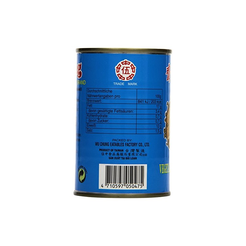 WU CHUNG - Wheat Gluten Mock Abalone (1 x 280