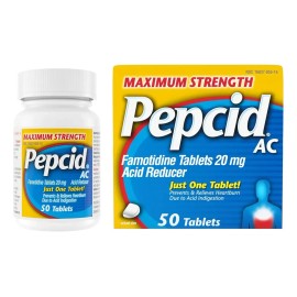 Suplemento Pepcid Tabletas Acidez Estomacal