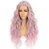 Sapphirewigs Synthetic Lace Front Wig Body Wave Heat Fiber Hair