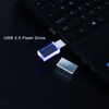 Laak 32GB New Crystal Transparent Rectangle Genuine USB Flash Drive