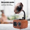 Mini Retro Bluetooth Smart Speaker Portable Loudspeaker Music Player for