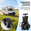 3 Inch RV Sewer Gate Valve, Leakproof & Durable Waste
