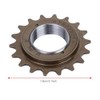 Elprico Bicycle Freewheel, 18 Teeth Bicycle Freewheel Sprocket Single Speed
