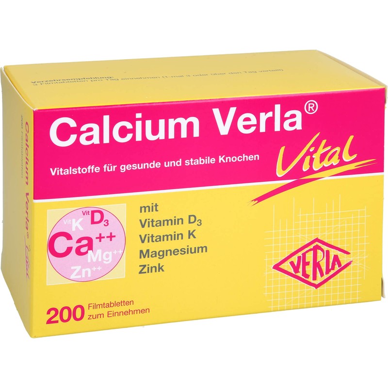 Calcium Verla Vital, Pack of 200