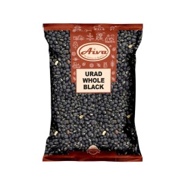 Aiva Urad Whole Black Matpe Beans - 2 lb