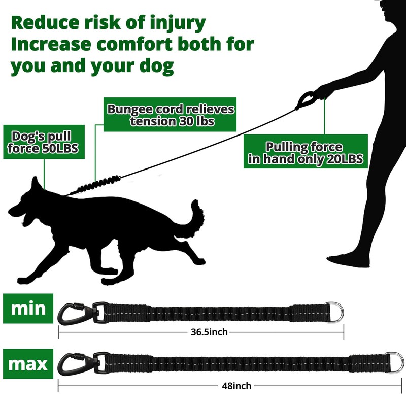 Rope Dog Leash 6 FT: Heavy Duty Leashes with Swivel