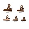 Zittop 4 Pack Metal Binder Clips, Invoice Bill Clip Utility