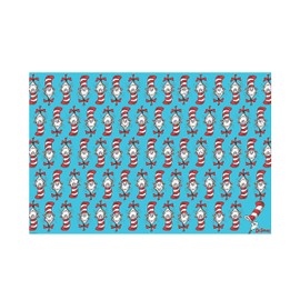 DR SEUSS CAT IN THE HAT BACKDROP BANNER - Party Decor - 3 Pieces