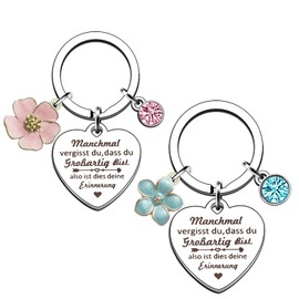 EFNHJF5 Gifts for Women, Girlfriend, Gifts for Mum, for Sisters, Keyring Gifts for Women, Inspirational Gifts for Girlfriend, Sister, Colleague, Wife and Mother, Sometimes you forget that you are