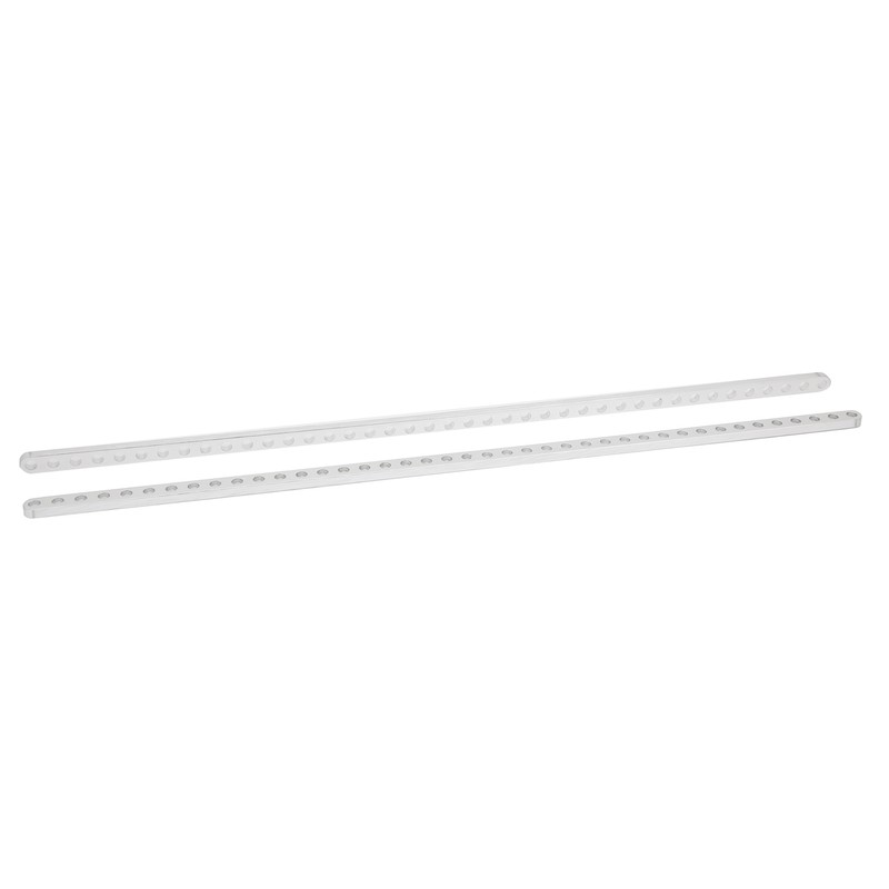 2Pcs 41 Holes Aluminum Flat Beam for Robots Replacement Parts