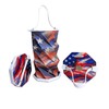 4th of July Patriotic Paper Lantern – Rechargeable Foldable LED