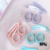 휴대용 렌즈케이스 렌즈빼는도구 소프트렌즈케이스 렌즈케이스세트 렌즈집게 Portable Lens Case Lens