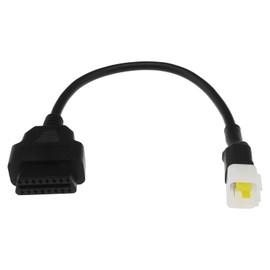 eMagTech 16 Pin to 6 Pin OBD2 Diagnostic Cable OBD2 Connector Adapter OBDII Adapter Harness Compatible with Sinnis Hoodlum Terrain Harrier Shuttle Zen