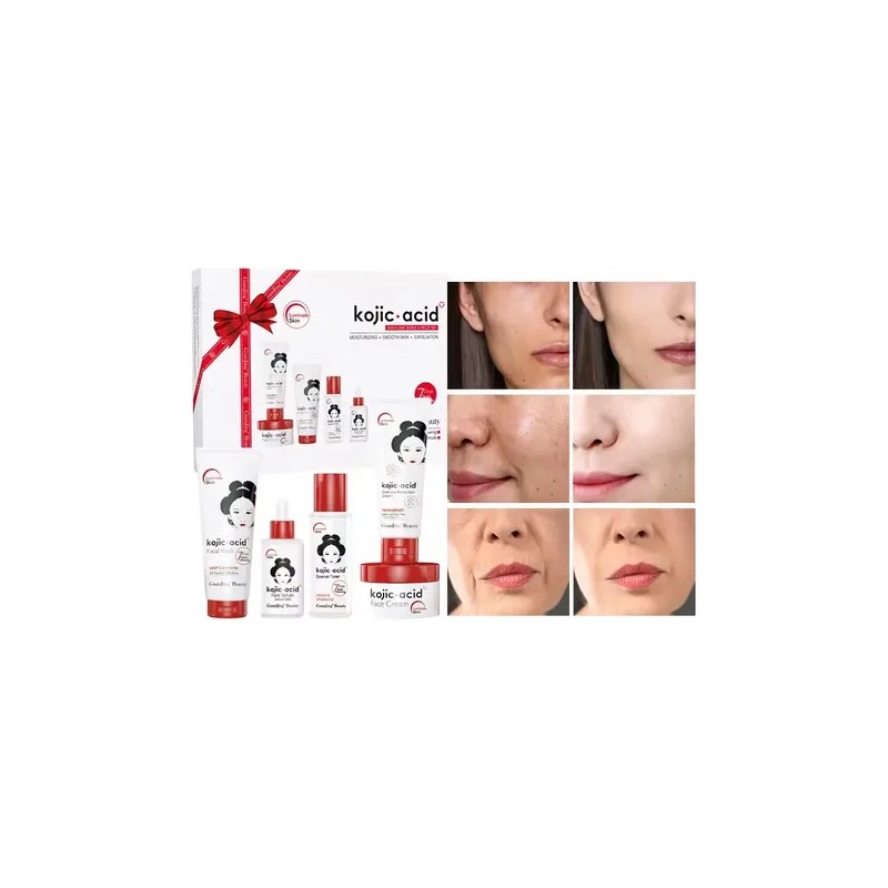 Crema Facial+suero, Ácido Kójico, Colágeno, Aclara Manchas 5
