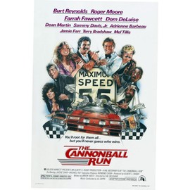 posters The Cannonball Run Movie Reprint 27"x40" 27x40