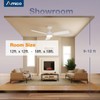 Amico Ceiling Fans with Lights, 52 Inch Ceiling Fan with