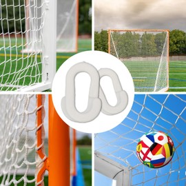 Football Goal Net Clips, 20 Pcs Football Net Clips, Plastic Goal Net Clips, Football Target Net Clips for Football Nets Soccer Tennis Goals