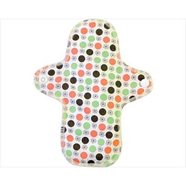 特殊衣料 K-Pad 45cc 花柄ドットオレンジ