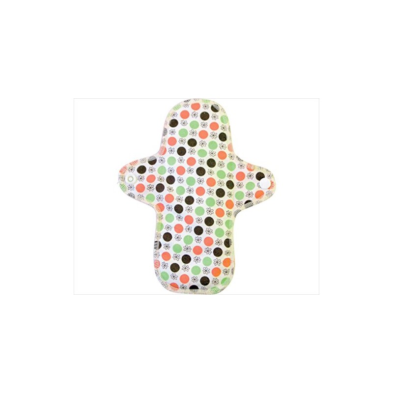 特殊衣料 K-Pad 45cc 花柄ドットオレンジ