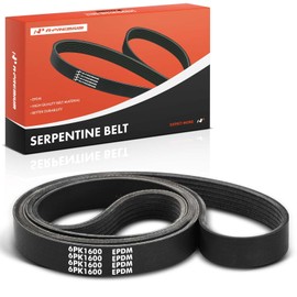 A-Premium Engine Serpentine Drive Belt Compatible with Hyundai Elantra, Kona, Elantra N, Kona N & Dodge Intrepid & Chrysler Concorde, Intrepid & Freightliner 114SD, Cascadia & Pontiac Firebird
