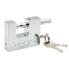 Heavy Duty 70mm Padlock with 3 Keys for Waterproof Shed,