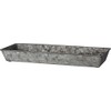 Primitives by Kathy Galvanized Tray Set-Rectangular, 14.25" x 5.25" x