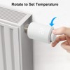 Elektronisches Smart Heizkörperthermostat Set mit Zigbee Gateway WiFi Starter Kit
