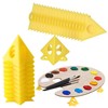 Lqucwepp 60PCS Painting Pyramids, Paint Support Stands,Mini Cone Paint Stands,Painters