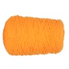 Tufting Yarn Orange 437yd Long 0.2in Wide Shrink Resistant Cotton