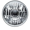 Octane Lighting 5 3/4 Inch Projector Crystal Clear Halogen Headlight