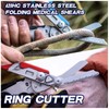 Rescue Scissors, Trauma Scissors, 6-in-1 Foldable Trauma Scissors, Emergency Scissors,