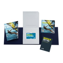 JOCHEN SCHWEIZER Water & Wind Gift Box, Approx. 59 Experiences in 200 Places, Experience Voucher for 1 Person