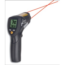 TFA Dostmann Scantemp 485 Infarot Thermometer, Non-Contact Measurement of Surface Temperature, -50°C to 800°C, for Professional Use, L 42 x W 85 x H 152 mm