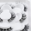 Clear Band False Eyelashes, D Curl, Russian Stripes, Band, 3D
