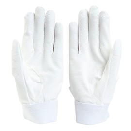 UA Clean Up Batting Gloves, Colorless, 6001311 (100), White, White, Medium