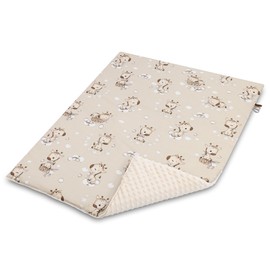 Baby Blanket Cuddly Blanket Baby Blanket Winter Blanket with Plush Fabric 75 x 100 cm - Children's Blanket Pram Blanket Baby Blankets Pram Blanket and First Equipment for Newborns and Children