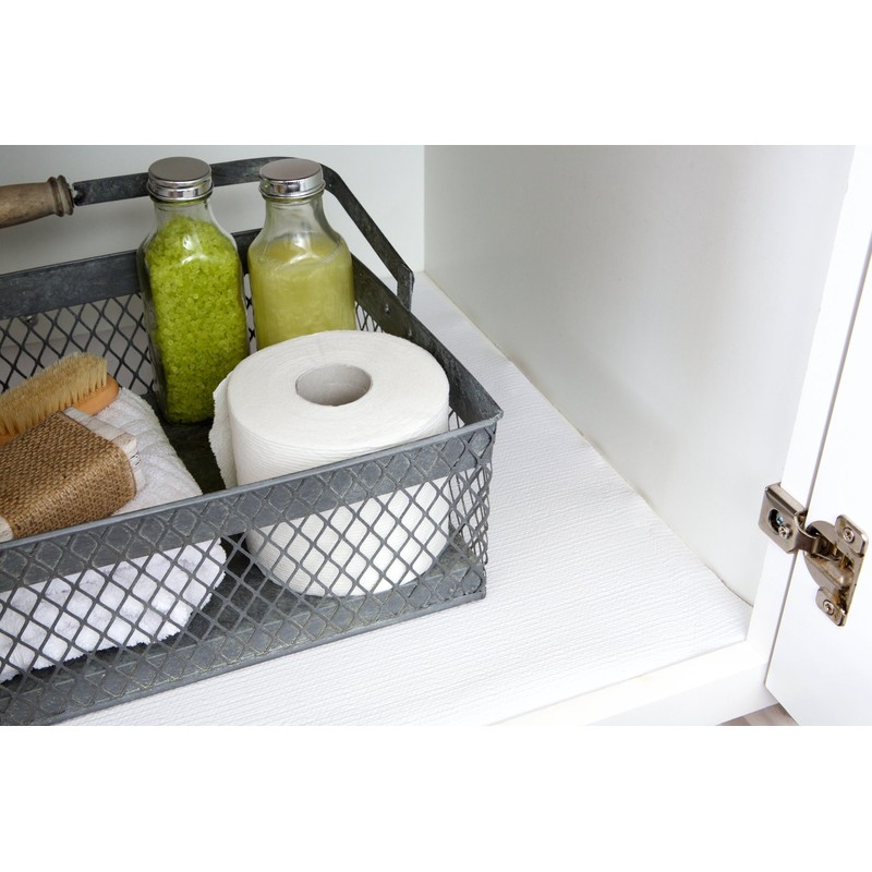 Duck Smooth Top EasyLiner, 20-inch x 6 Feet, White