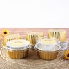 50 Set Disposable Cupcake Wrappers Cupcake Muffin Liners with Lids,