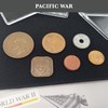 IMPACTO COLECCIONABLES WW2 World Currency - 6 Original Coins Used