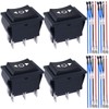MKBKLLJY 4pcs DC 20A 12V Automatic Lock Motor Polarity Reverse