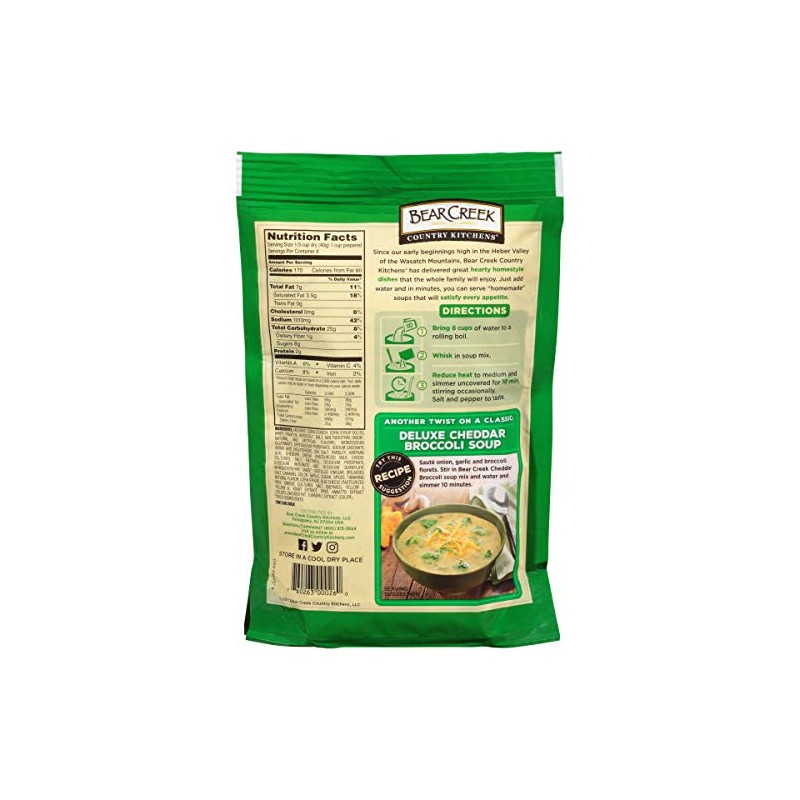Bear Creek Soup Mix, Cheddar Broccoli, 11.2 Ounce